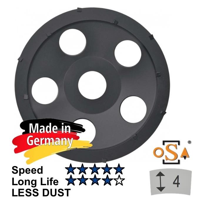 Samedia Deim. šlif. lėk. "" PCD 125x22 mm (33604896)