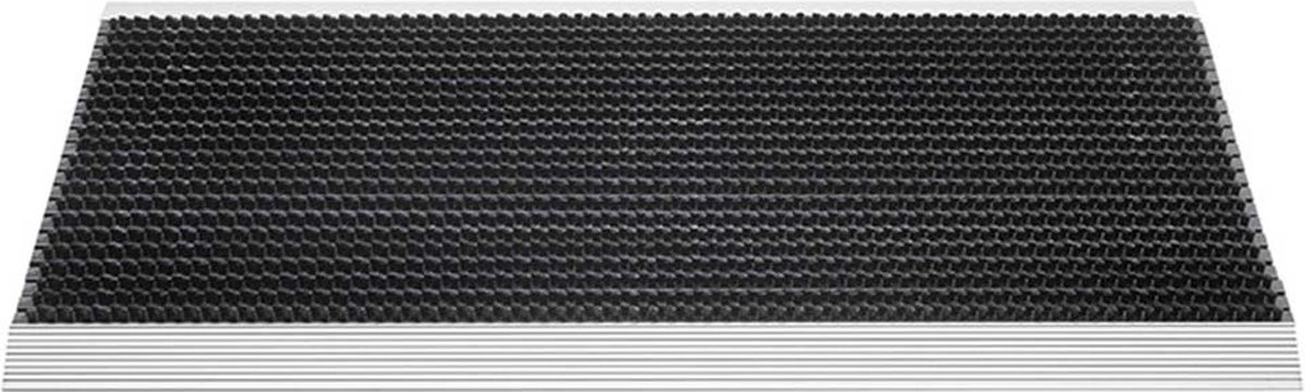 Hamat Outline Buitenmat Borstelmat - Antraciet - 60 x 90 cm
