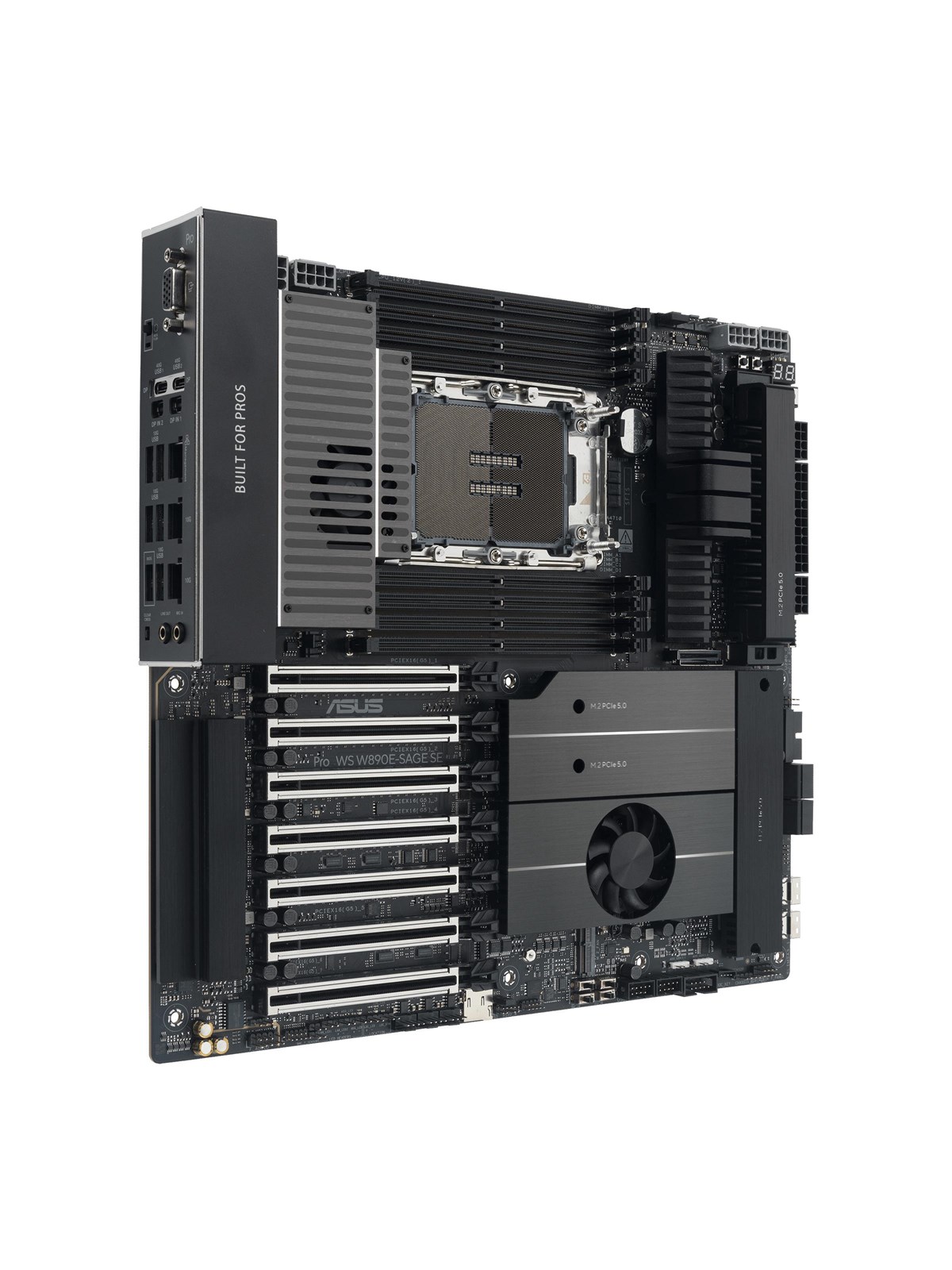ASUS Pro WS W890E-SAGE SE Mainboard - Intel W890 - Intel LGA4710-2 - DDR5 RAM - SSI (Server)