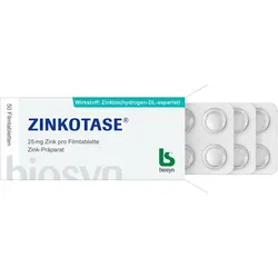 Zinkotase Filmtabletten 50 St