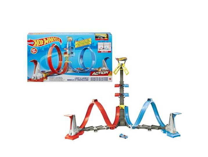 Hot Wheels - Loop & Launch Track set (GRW39)