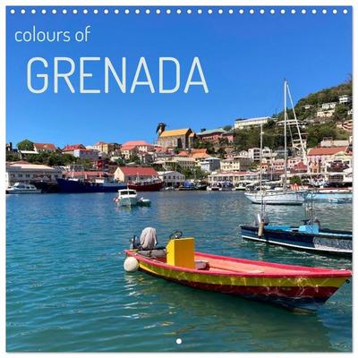 Colours of Grenada (Wall Calendar 2027 12 × 12 Inch) CALVENDO 12 Month Wall Calendar