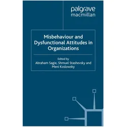 Misbehaviour and Dysfunctional Attitudes in Organizations, Fachbücher