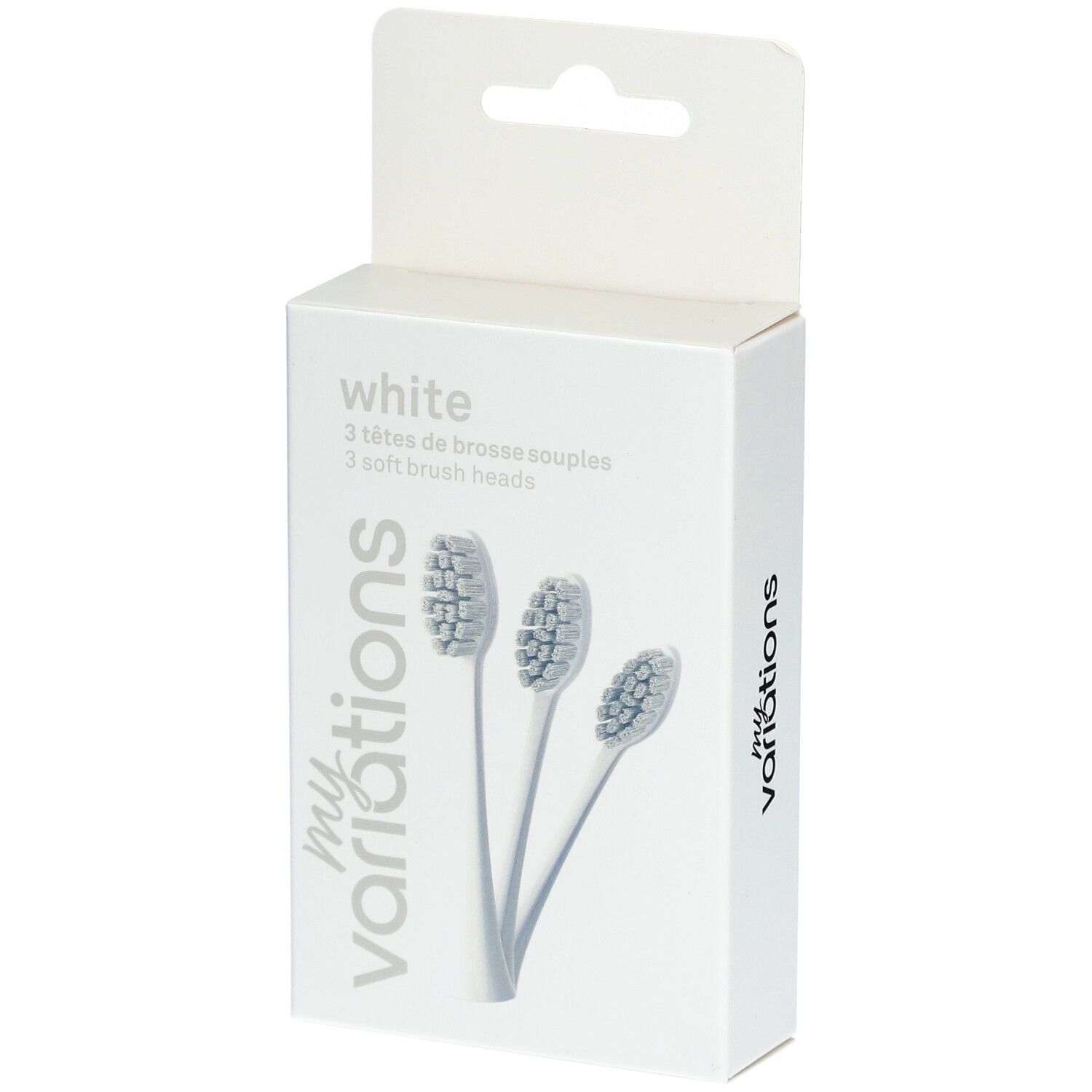 MyVariations Pack 3 opzetborstels - Ivory-White St Zahnbürste