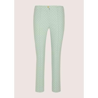 MADELEINE "Jerseyhose Jacquardhose mit grafischem Muster" Jacquardhose mit elastischem Bund