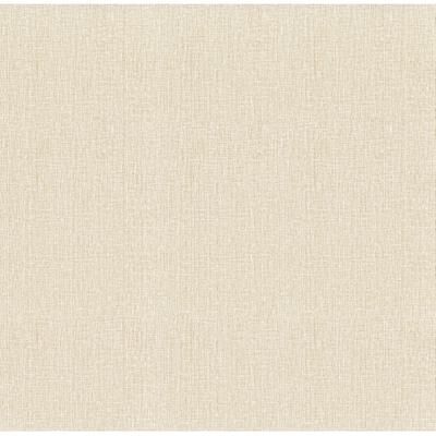 Advantage Natural Linen Khaki Textured Wallpaper