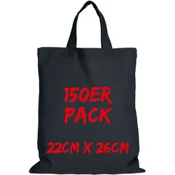 Texxilla Apothekertasche Mehrpack mit zwei kurzen Henkeln, Dunkelblau, dunkelblau