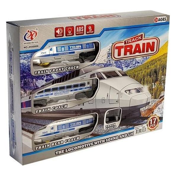 Lean Toys Schlanke Autos trainieren Baterija mit Licht und Ton (33436829)