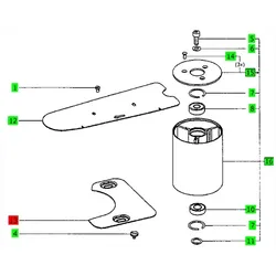 Festool Blechrolle für Schleifwalze