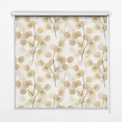 INNENROLLO - Fensterrollo - Rollo - 90x140 cm - Gelbe Zweige