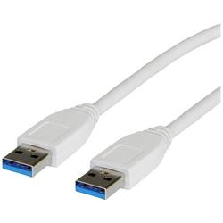 VALUE USB 3.2 Gen 1 Kabel, Typ A-A, weiß, 3 m 11.99.8976