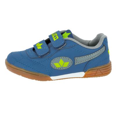 Indoorschuh LICO "Sportschuh Bernie V", Kinder, Gr. 32, Textil, blau, Synthetik, Schuhe