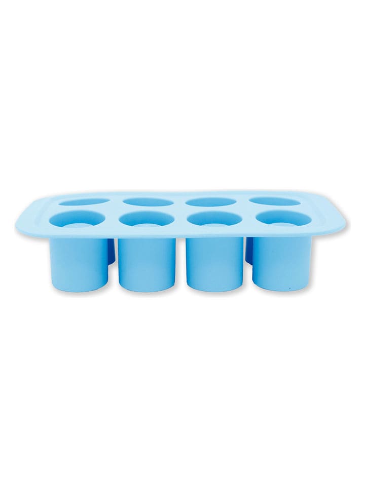 Winkee Schnapsgläser-Silikonform in Hellblau - (L)25 x (B)13,5 cm - onesize