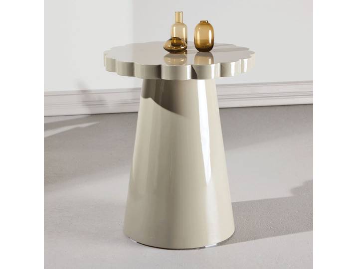 Nohr Ronde Bijzettafel Dorie 45cm - Beige