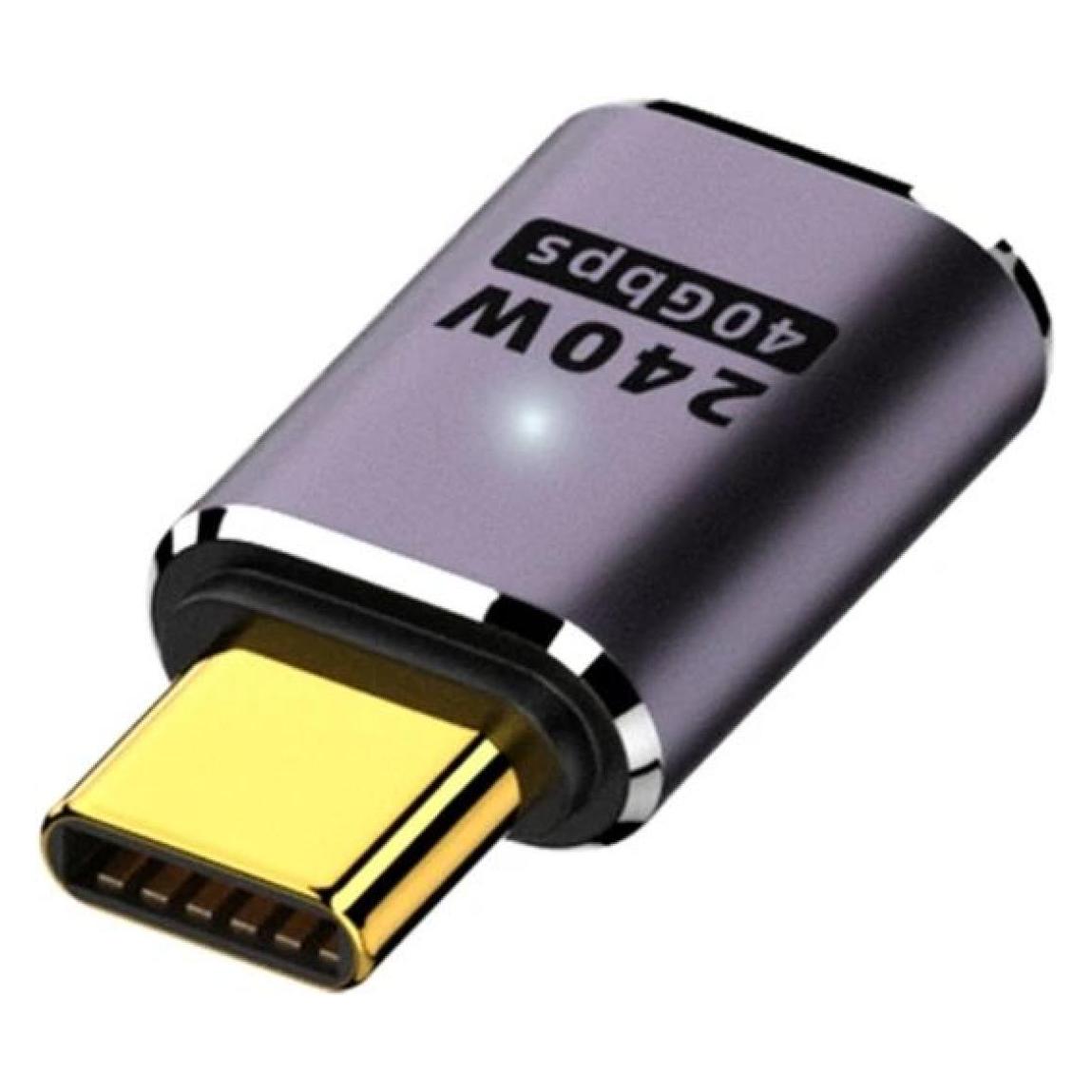 PowerGuard USB-C Short Extension Male/Female Adapter USB4 240W 40 GBit/s (00033369)