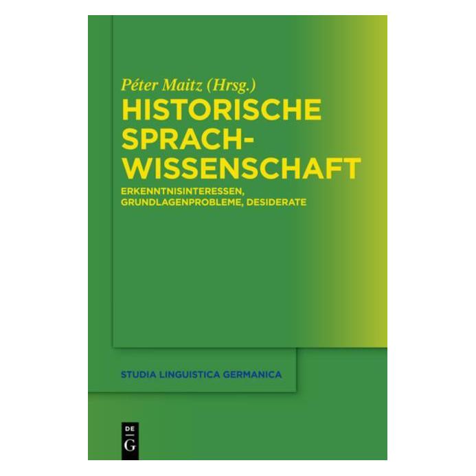 De Gruyter Historische Sprachwissenschaft (Deutsch, Hardcover) (67763164)