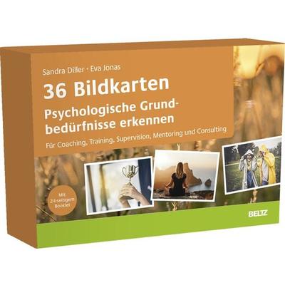 36 Bildkarten Psychologische Grundbedürfnisse erkennen, Sonstige von Sandra Diller,Eva Jonas, Beltz Verlagsgruppe GmbH & Co. KG