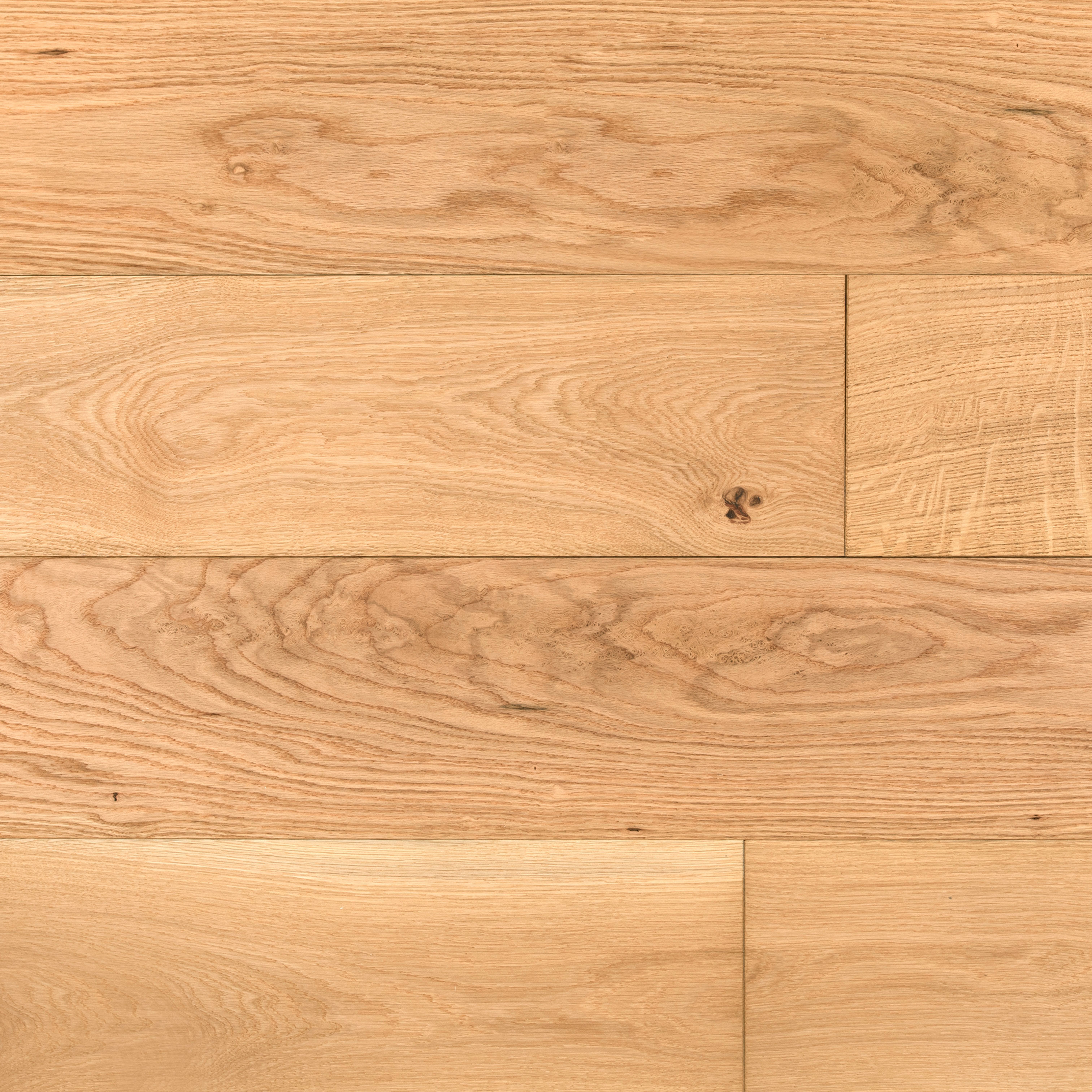 Luxury Flooring Light Engineered Oak Brushed & Oiled Flooring - 20mm x 1900mm x 190mm