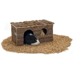 Beeztees BZ HOLZHAUS ROYAL 40X23X20, Kleintierstalleinrichtung