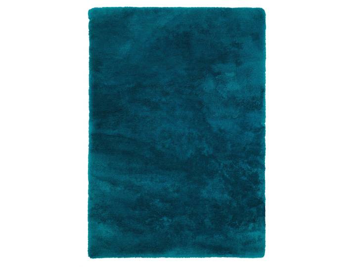 Hochflor-Teppich KAYOOM Dolphin 500 , blau, B:160cm H:35mm L:230cm, Polyester, Teppiche, Hochflor-Teppich, Hochflor, Modernes Muster, Uni, Fussbodenheizungsgeeignet, Wohnzimmer