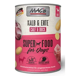 MAC ́s DOG Kalb & Ente 6x800 g