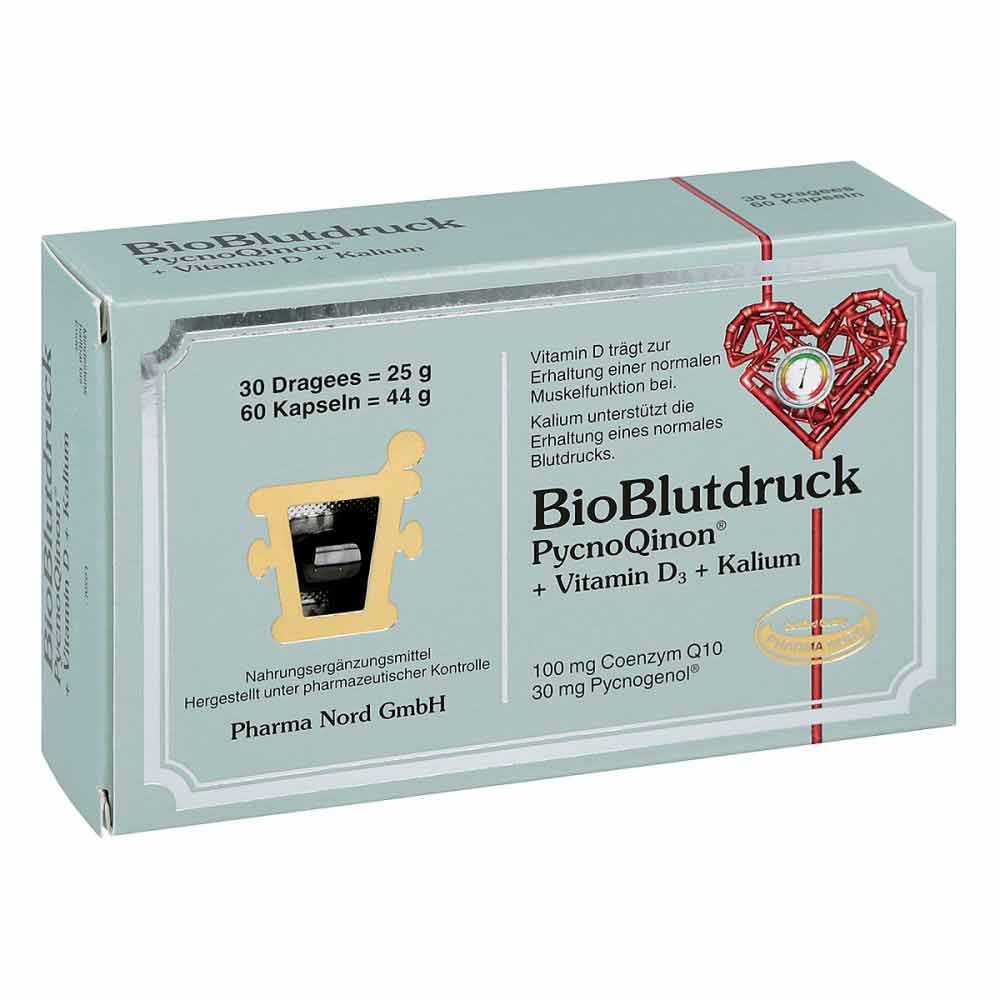 Pharma Nord Vertriebs GmbH Bioblutdruck Dragees+kapseln Kombipackung 03646725