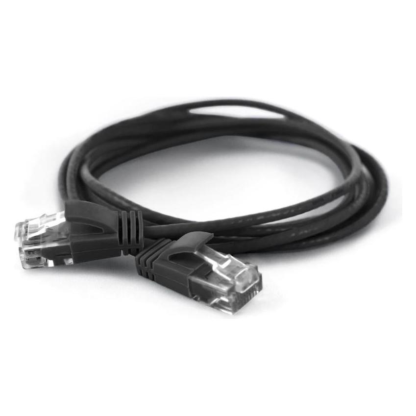 Wantec 7319 U/UTP (UTP) Schwarz 10m Cat6a Netzwerkkabel (U/UTP, CAT6a, 10 m) (7319)