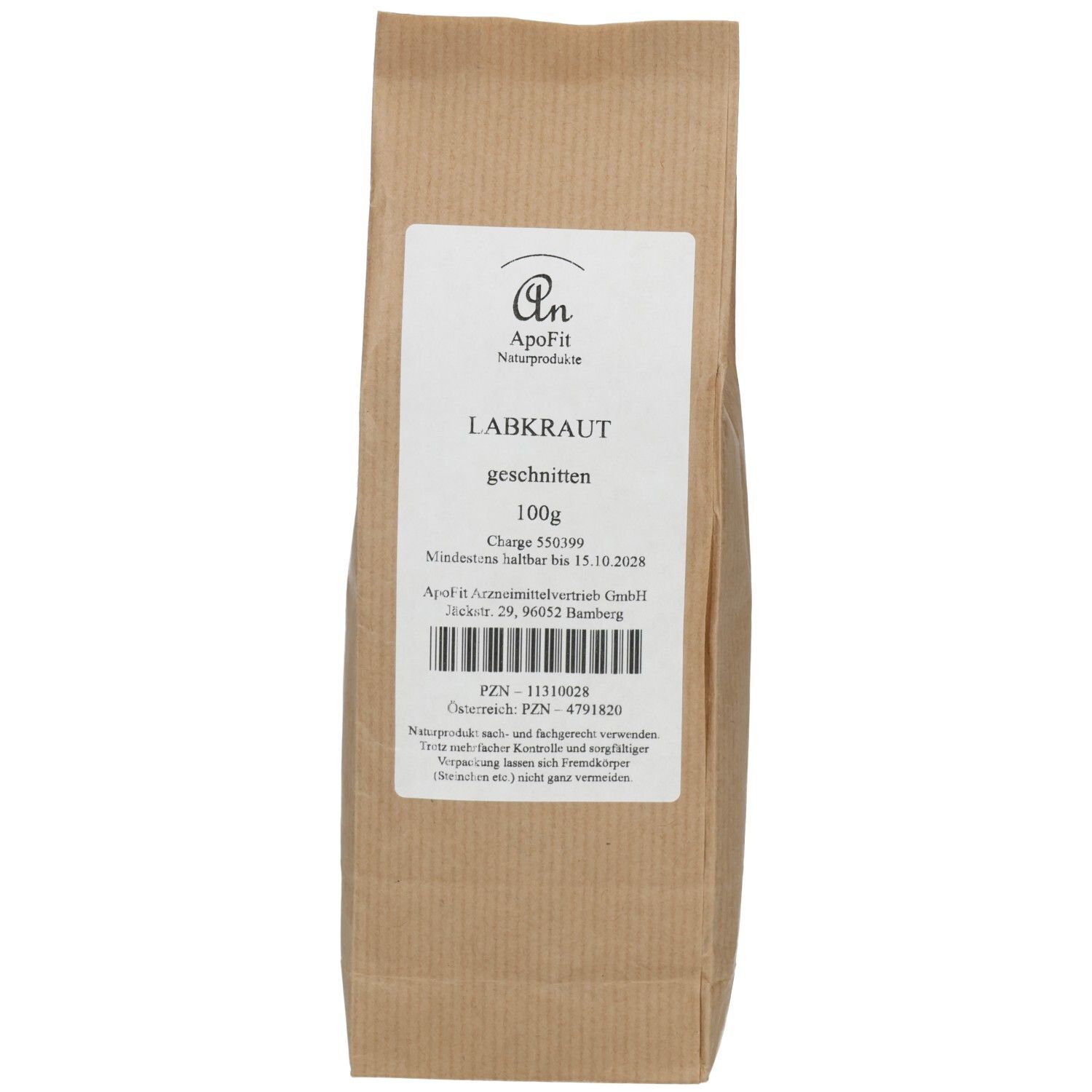 Labkraut geschnitten 100 g Tee