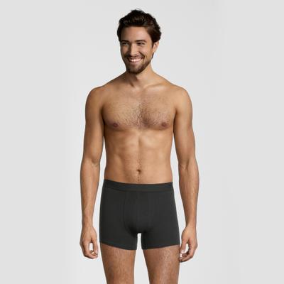 Boxershorts ALBERT SCHÄFER, Herren, Gr. L, 10 Stk., schwarz, 92% Baumwolle, 8% Elasthan, Unterhosen, aus bequemem Materialien