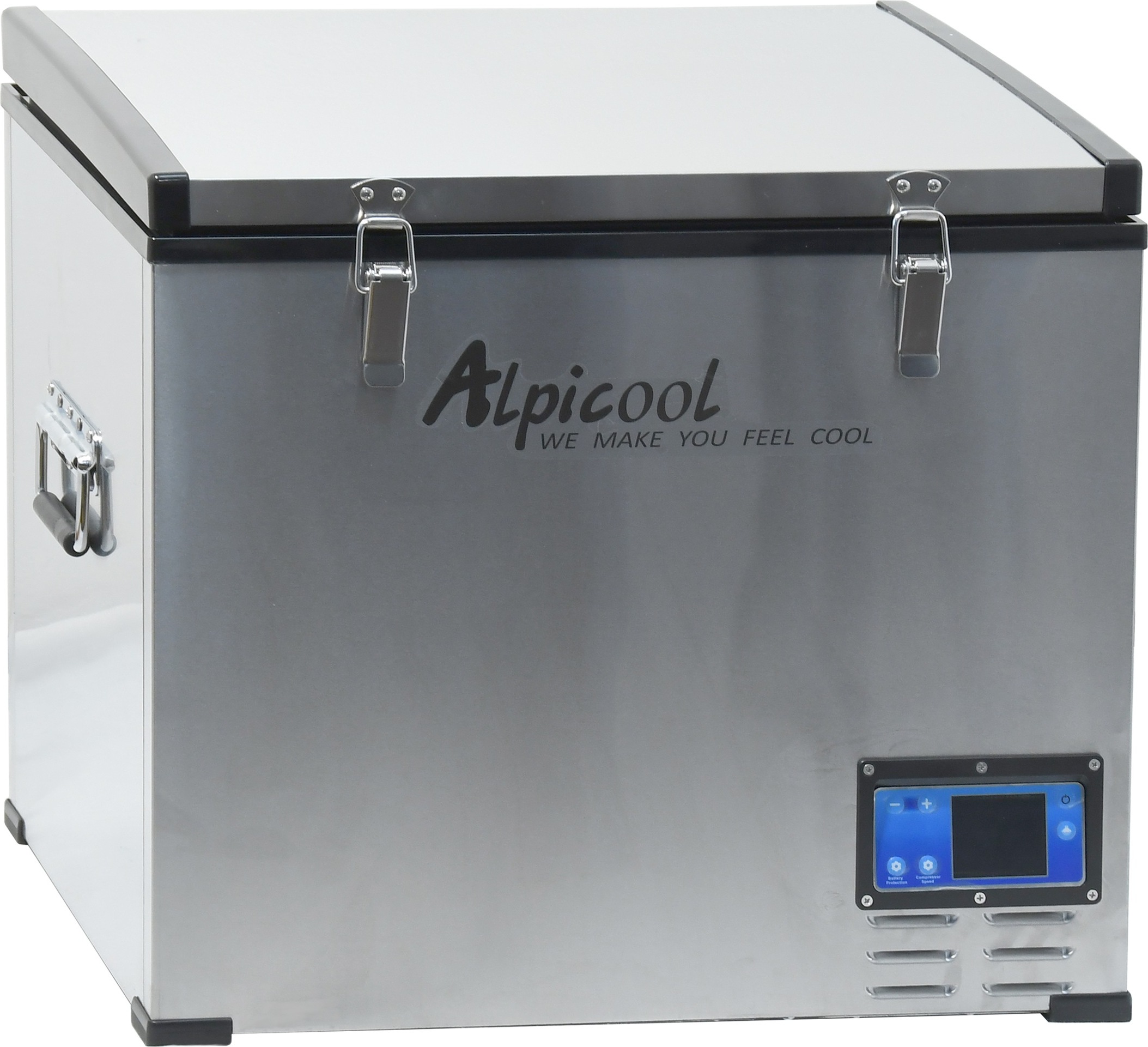 Compass 07098 - Kühlbox ALPICOOL BIG FRIDGE mit Kompressor 60l 230/24/12V -20°C