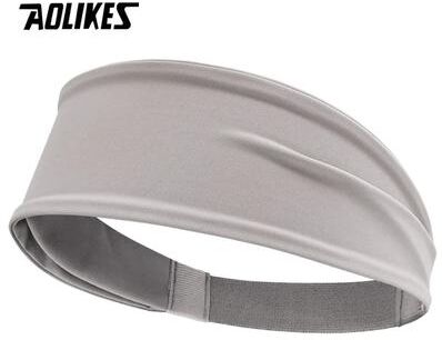 Uplifted Finds AOLIKES Non Slip Moisture Wicking Sport Headband For Running Fitness Cycling And Yoga gray