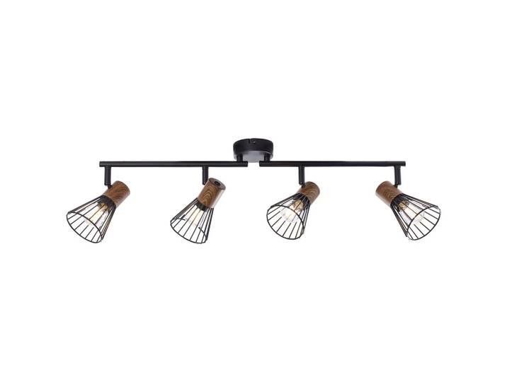 Deckenleuchte Manama in Schwarz max. 18 Watt Deckenlampe