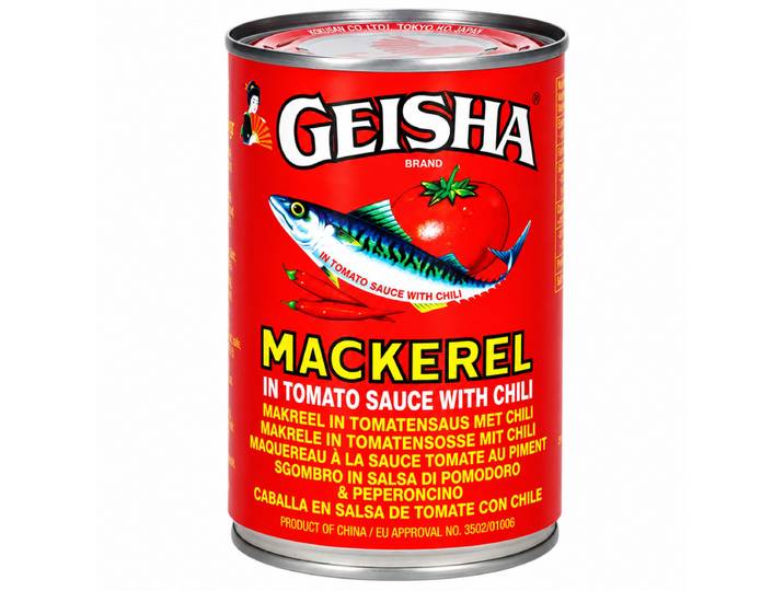 Geisha Maquereau à la sauce pimentée - 425 g