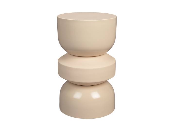 Design Beistelltisch „Apollo“ Beige Dutchbone