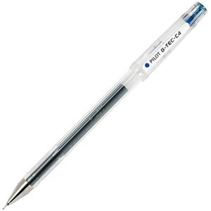Pilot Gelschreiber G-Tec C4, 2502003, Strichbreite 0,2 mm, Schreibfarbe blau