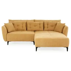 Ecksofa Janek Stoff Gelb