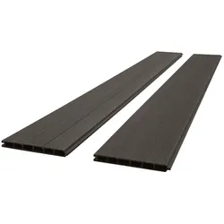 Prestige Home Living Outdoor WPC Sichtschutzzaun CARACAS 1x Zaunelement - Anthrazit