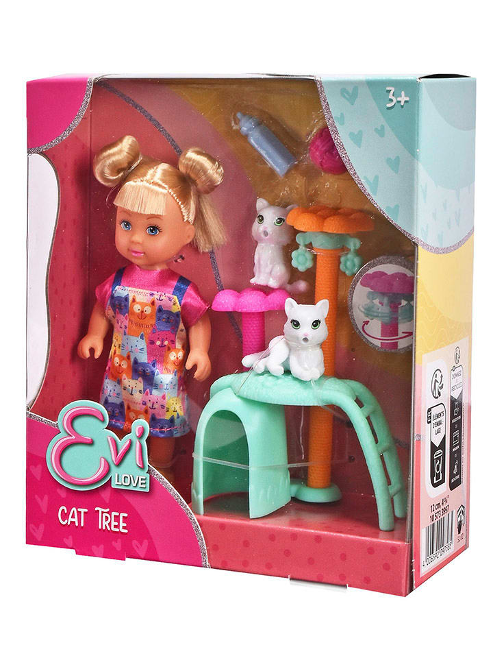 Simba Puppe "Cat tree" mit Zubehör - ab 3 Jahren - onesize