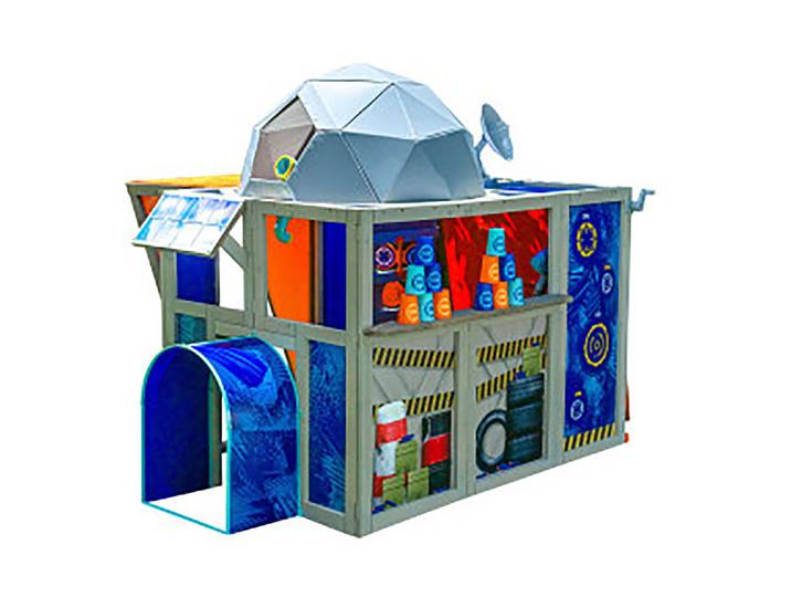 KidKraft Nerf Geo Strike Hauptquartier 186 × 180 × 177 cm