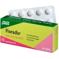 Floradix Eisen 100 mg forte – Filmtabletten 20 St