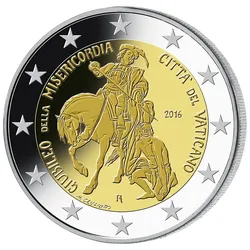 2-Euro-Münze 'Heiliges Jahr der Barmherzigkeit'