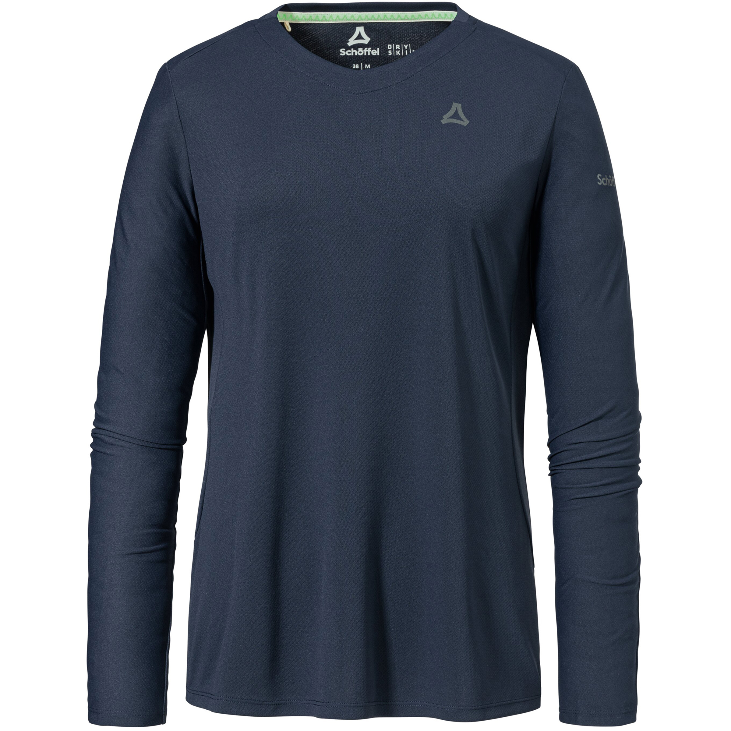 Schöffel Style Enixa Damen Longsleeves blau Größe M Trekking Elastisch
