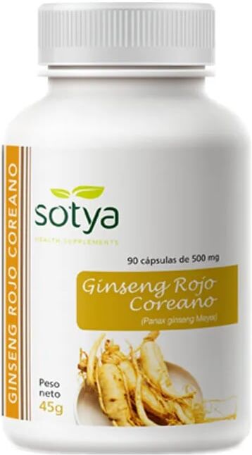 Sotya GINSENG VERMELHO COREANO 90 Vcaps