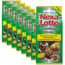 Fruchtfliegenfalle für Küche Obstfliegenfalle Innenbereich Anti Fruchtfliegen, Insektizidfrei, zum Aufstellen und Aufhängen, 8er Set