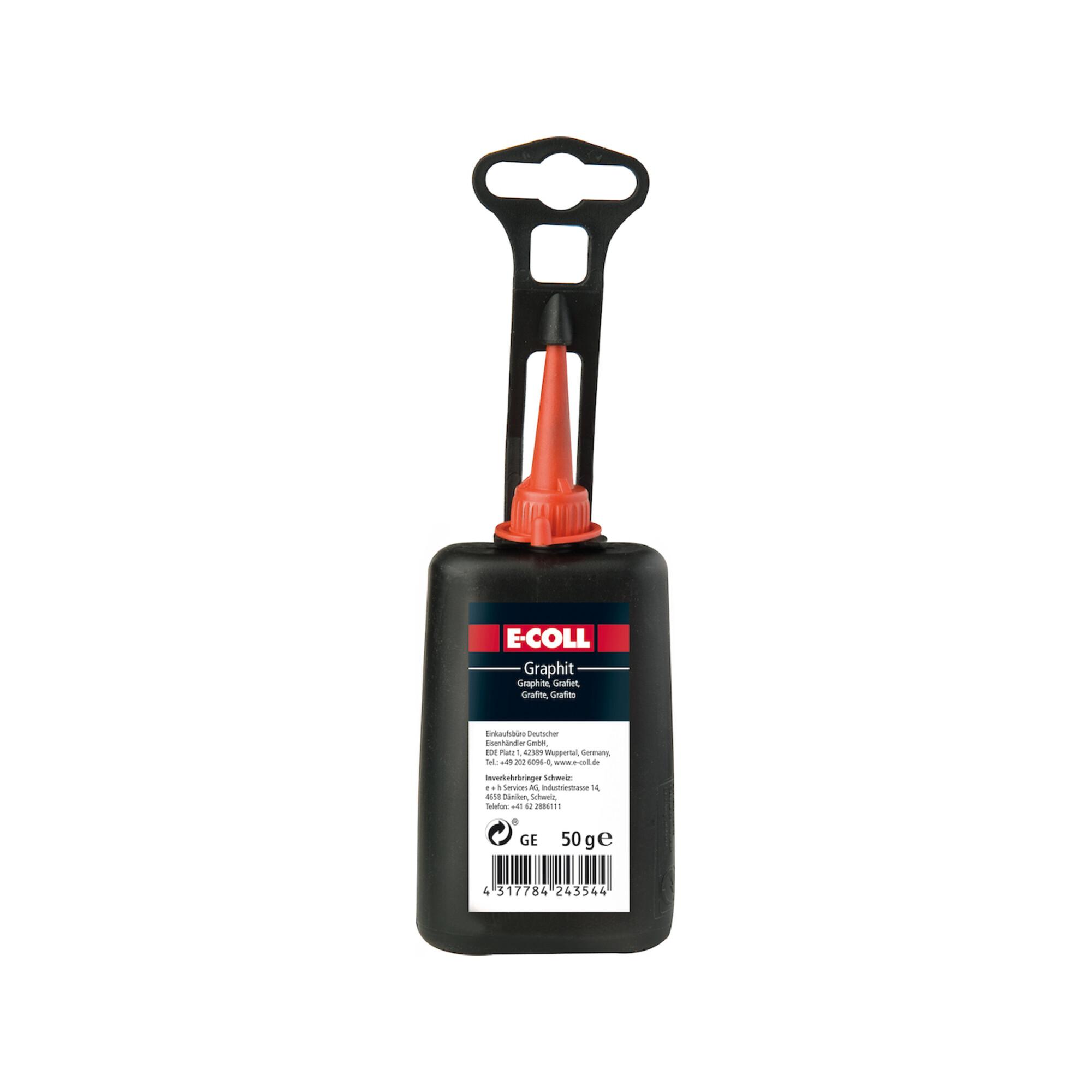 E-COLL Graphit 50g Flasche (4317784243544)