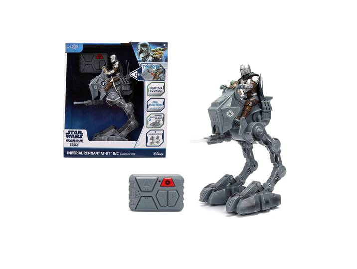 Véhicule Radiocommandé Star Wars Mandalorian Imperial Remnant AT-RT Lights & Sounds JADA