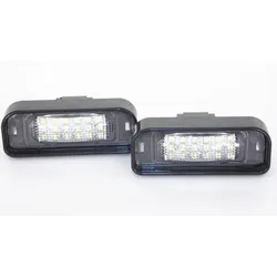Led Kennzeichenbeleuchtung passend für Mercedes S-Klasse W220 Xenon Weiß Kennzeichen