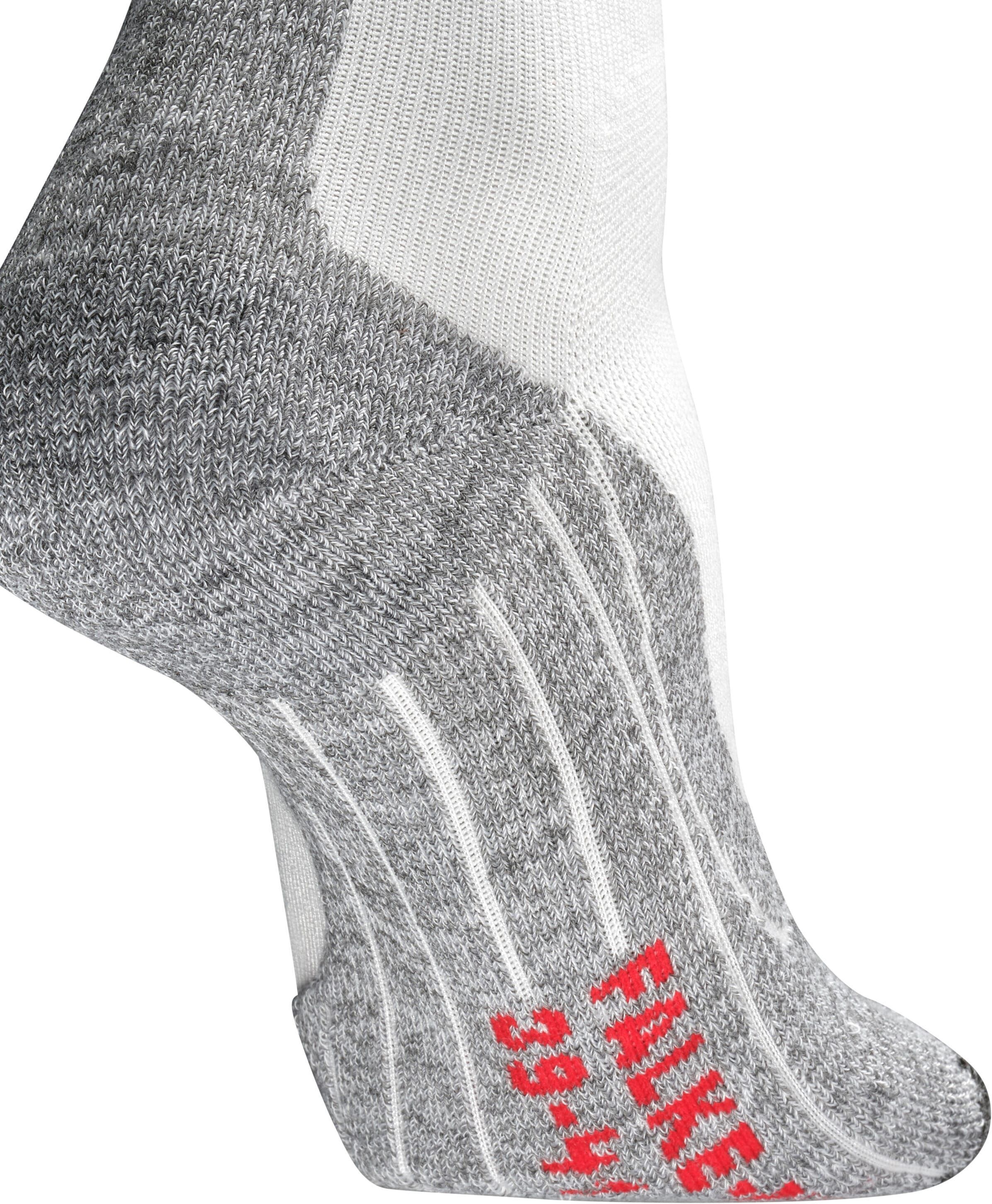 Laufsocken FALKE "RU3 Comfort", Herren, Gr. 44-45, weiss (weiß, mix), Materialmix, normal, Socken Laufsocken, für komfortabel gedämpfte Läufe, schnelltrocknend, atmungsaktiv weiß, mix 44-45