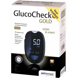 GLUCOCHECK GOLD Blutzuckermessgerät Set mmol/l 1 St