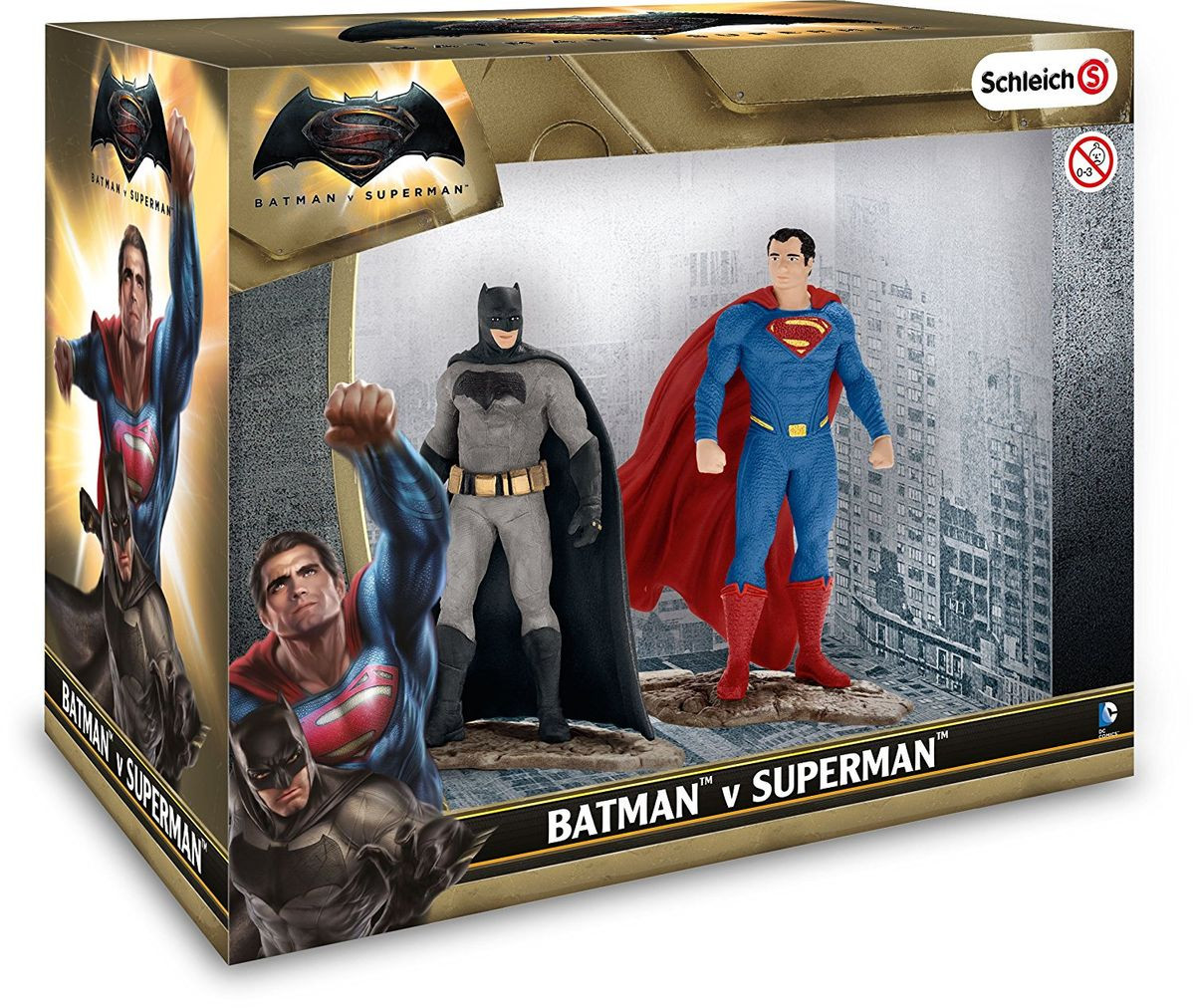 Schleich Dierenfiguren Batman vs. Superman Scène 22529